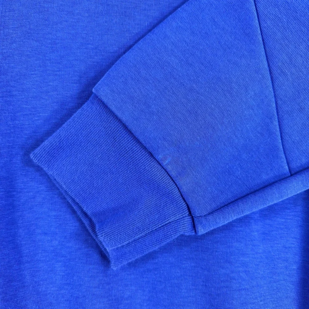 Adidas Sweatshirt Mens‎ L Large Blue Primegreen 3-Stripe Crewneck Active HB1421
